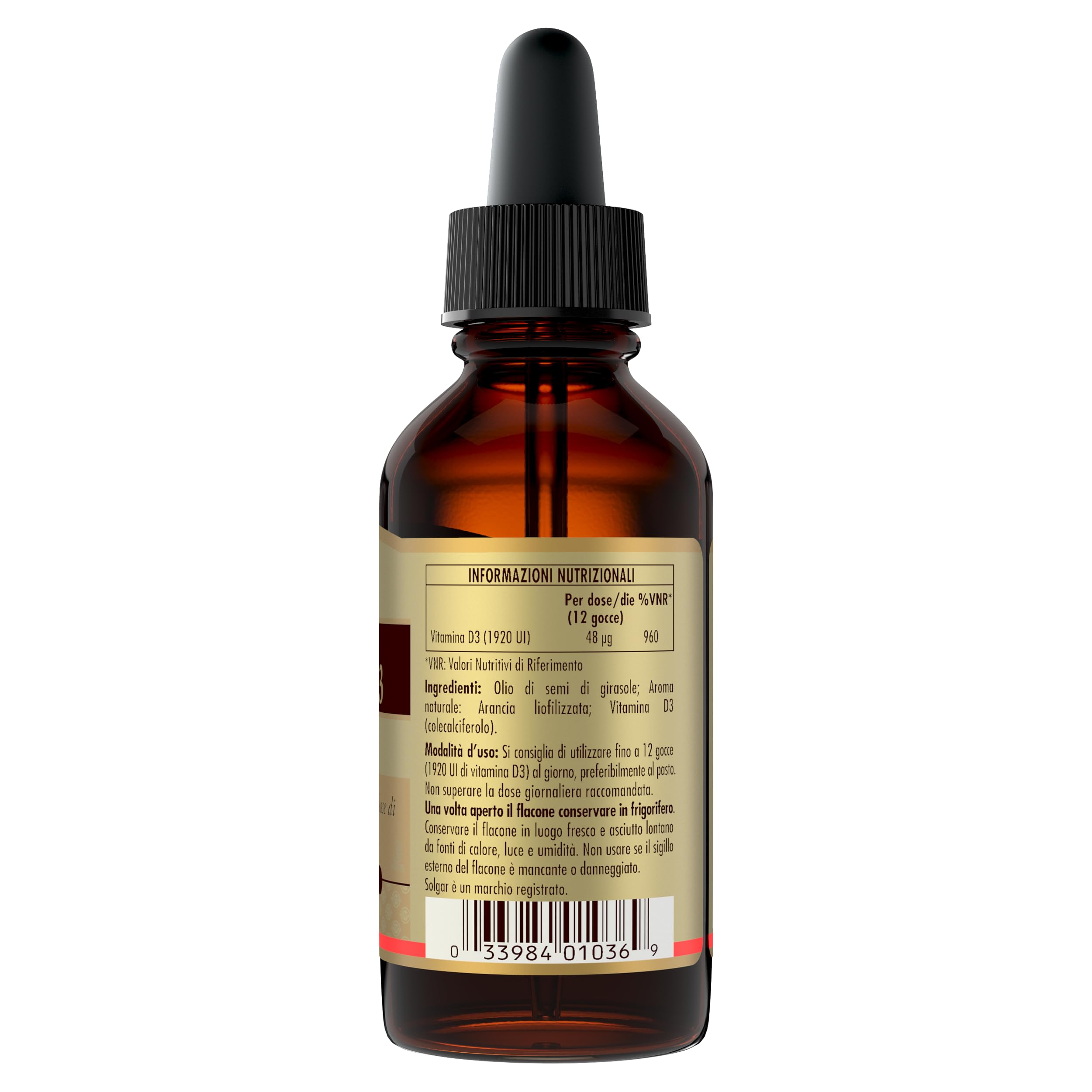 Solgar Liquid Vita D3