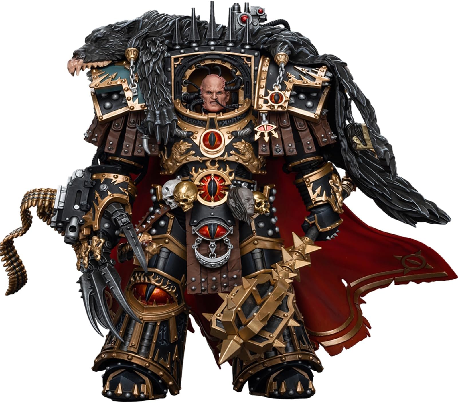 JOYTOY JT9787 Warhammer 40K The Horus Heresy, Warmaster Horus, Primarch of the XVlth Legion 1/18 Action Figure Model