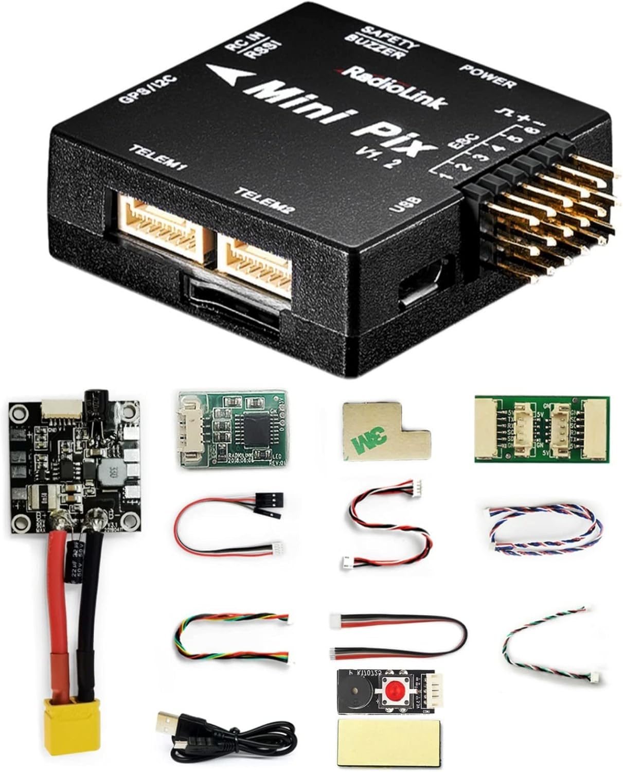 HTLNUZD Radiolink Mini PIX Flight Controller V1.2 with Mini