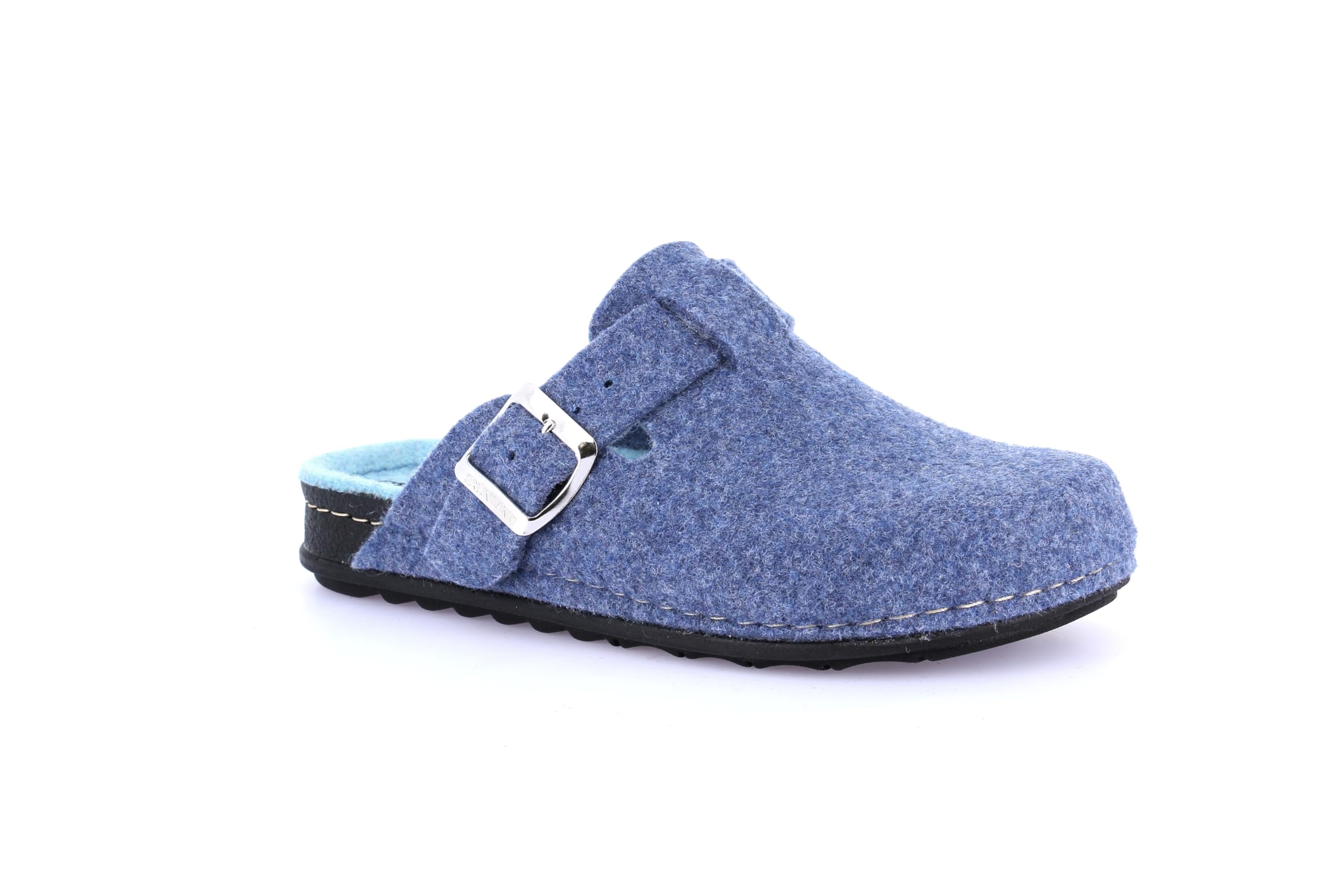 GRUNLAND CIABATTA DONNA S. COLOR BLU-CENERE, SIZE 37 EU BLU-CENERE 37