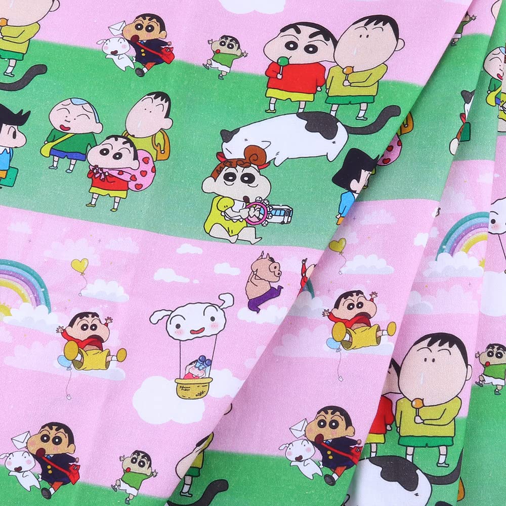 Amazon | クレヨンしんちゃん 布 生地 ハギレ かわいい キャラクター 