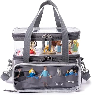 Double-Layer Carrying Case for Toniebox 2/1 Storage Bag for Starter Set