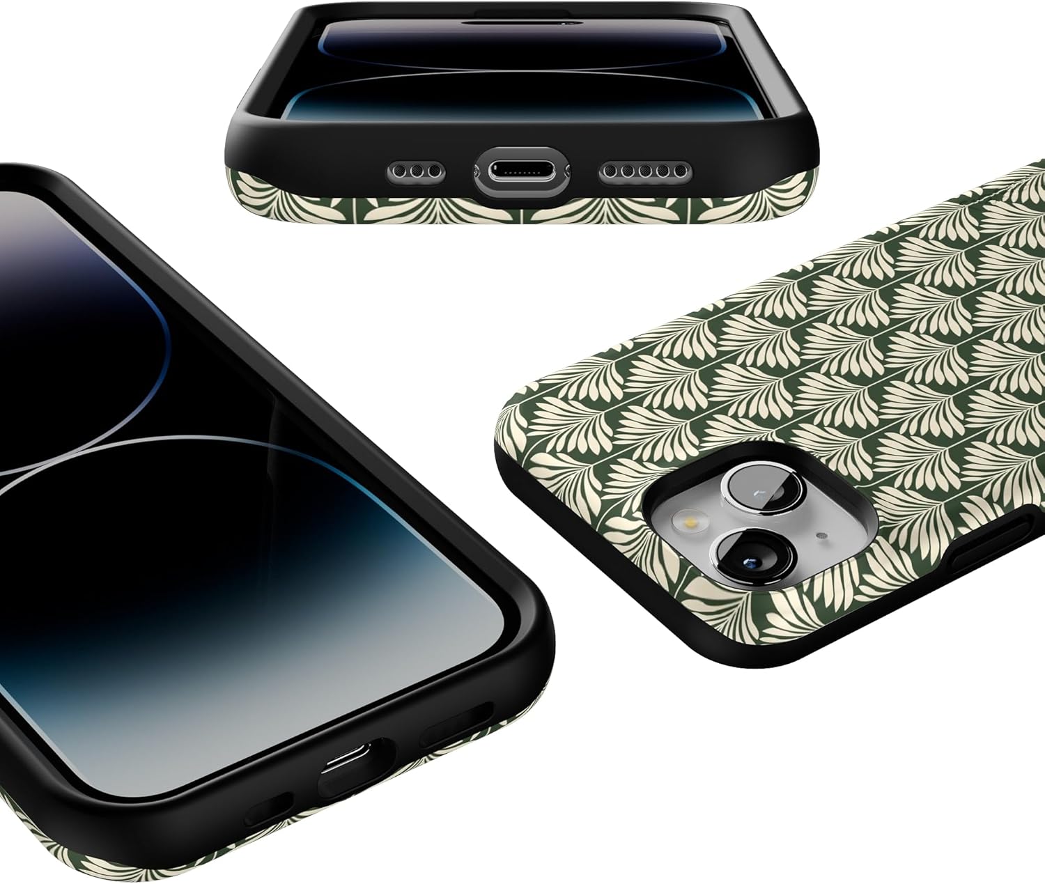 Casely iPhone 14 Case | The Boyfriend Collection | Cabana Nights | Bold Protective Design | Compatible with MagSafe