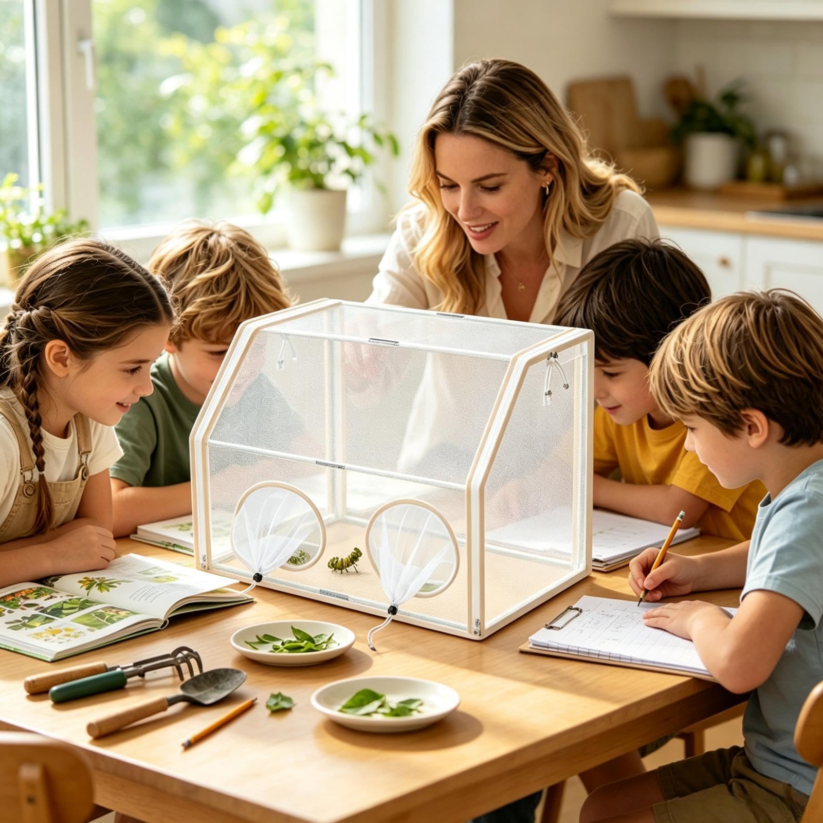 Casa di osservazione impermeabile per piccoli animali con