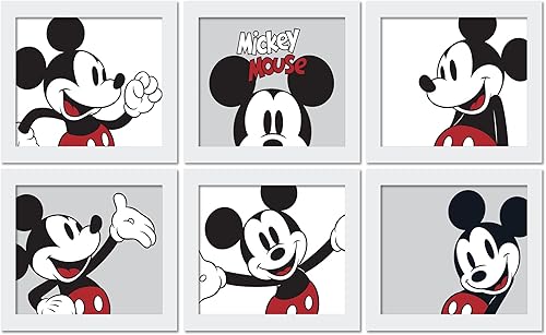 Miniatura 3 de Lambs & Ivy Disney Baby Mickey Mouse - Arte de pared sin marco para guardería/niño