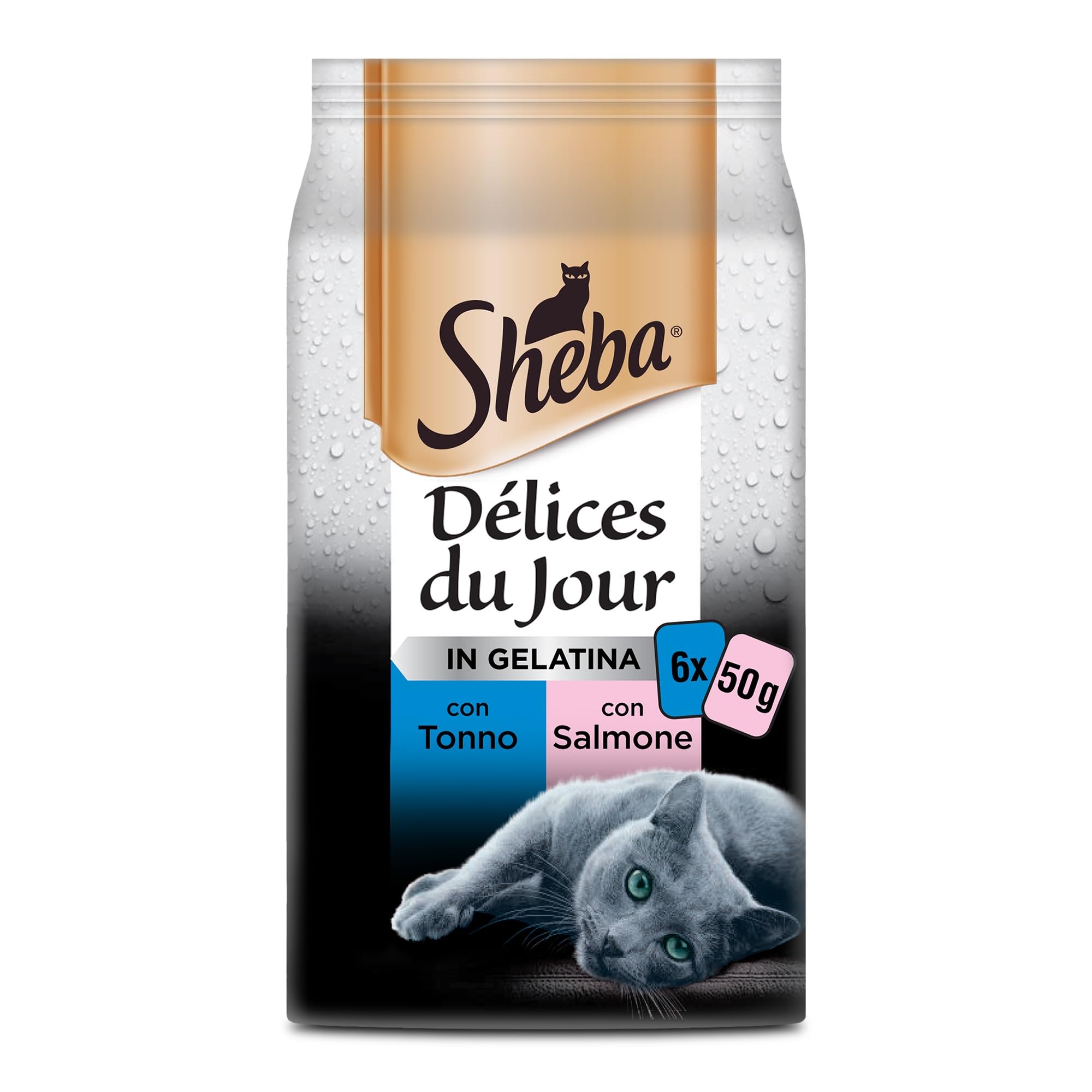SHE DDJ tonno salmone pesce bianco gelatina 12x6x50g