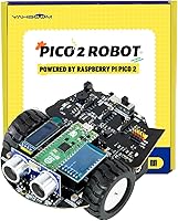 Vista 8 de Yahboom Raspberry Pi Pico2 Smart Robot Car Starter Programación Robot Kit DIY MicroPython Electrónica Científica Programación Proyecto Kit