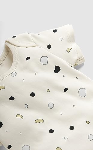 Image of Romper for baby lightweight, cushiony cotton fabric