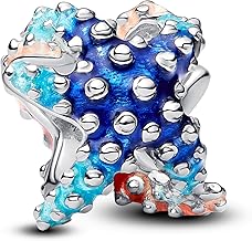 PANDORA Moments Sterling Silver Coloured Starfish Charm 9.9 x 8.6 x 9.4 mm No Gemstone 793817C01