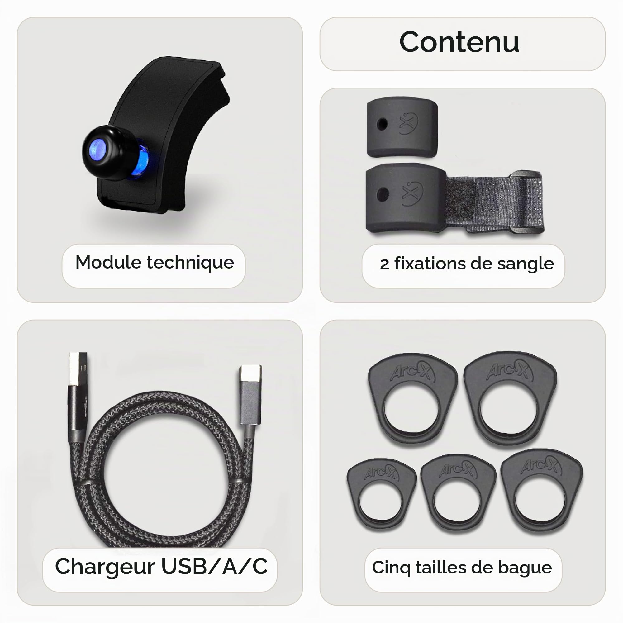 Arc.X Bluetooth Smart Ring Remote Control - Waterproof, Super Light, Multi-Function Wearable Technology for The Ultimate Hands Free Control of Any Device.