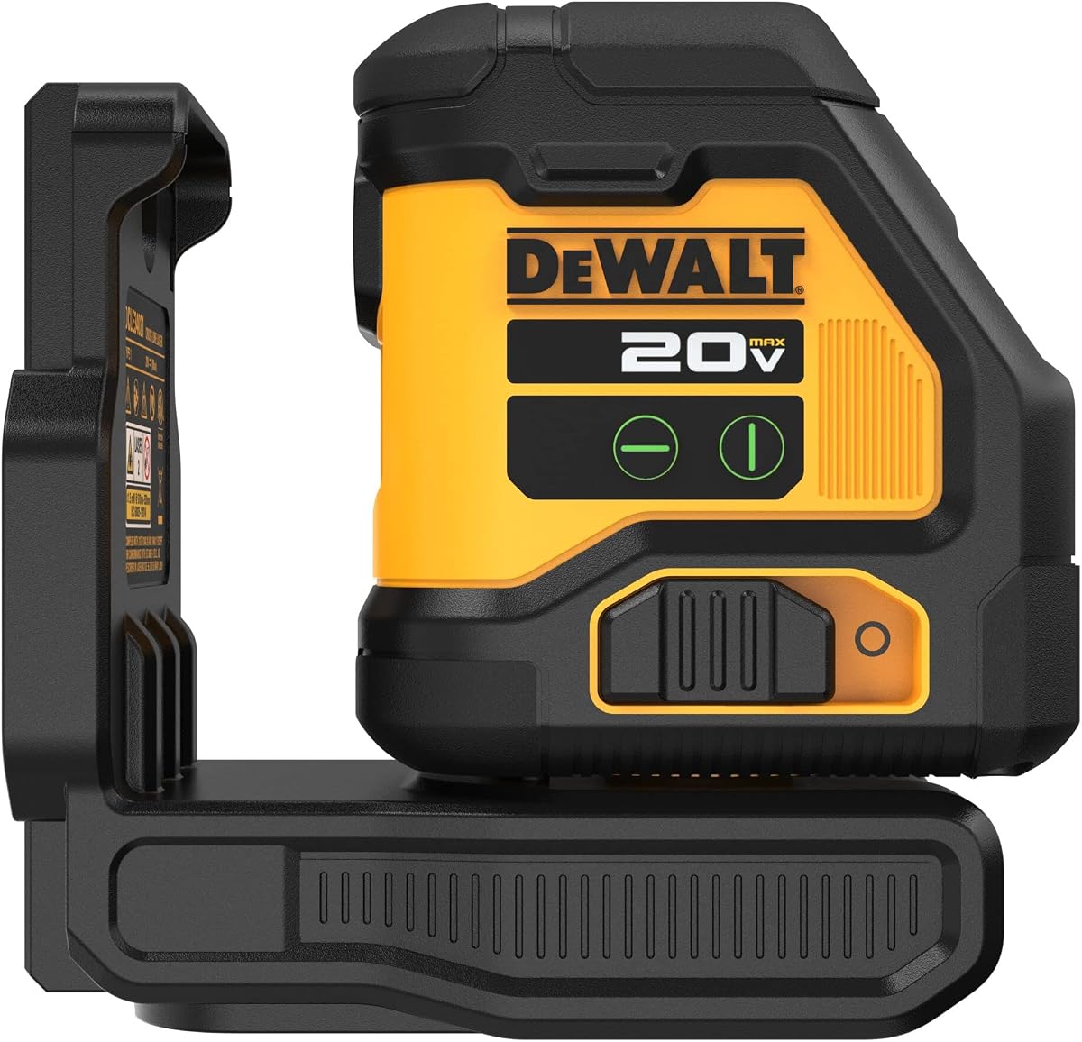 20 V MAX, nivel láser, láser de líneas cruzadas, verde, solo herramienta básica (DCLE34021B)
