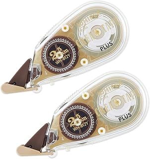 WH-812Y 51-641 Correction Tape, Whitepatch Cream Tape, 0.1 inch (2.5 mm), 2 x 1.2 inches (2.5 mm)