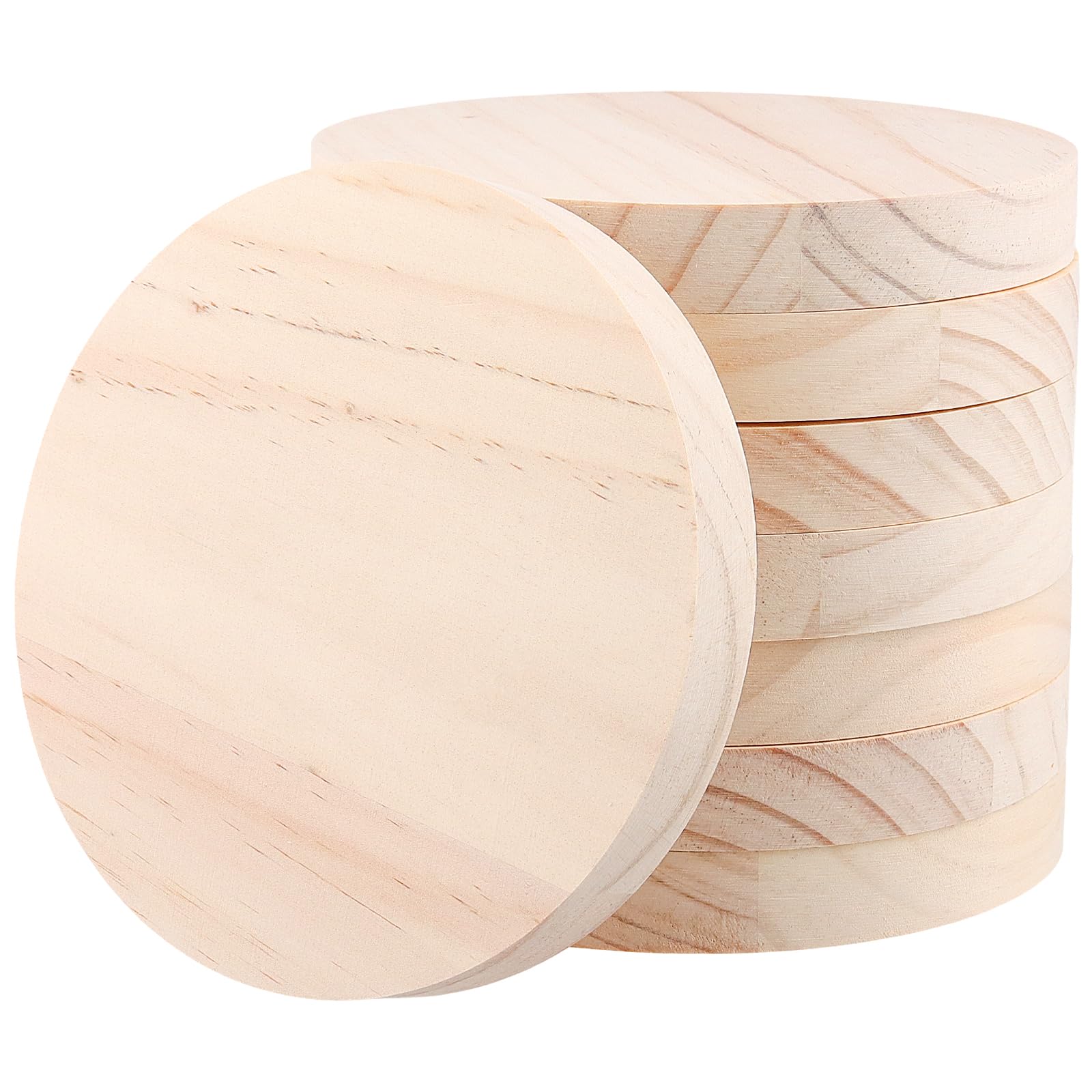 Cercles ronds en bois brut 15 cm pour décorer votre table de fête et vos ateliers DIY