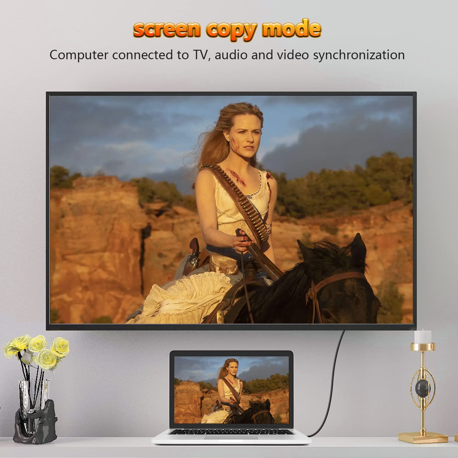 Cavo HDMI 4K ultra sottile maschio a maschio 36AWG cavo sottile ad alta velocità (confezione da 10)