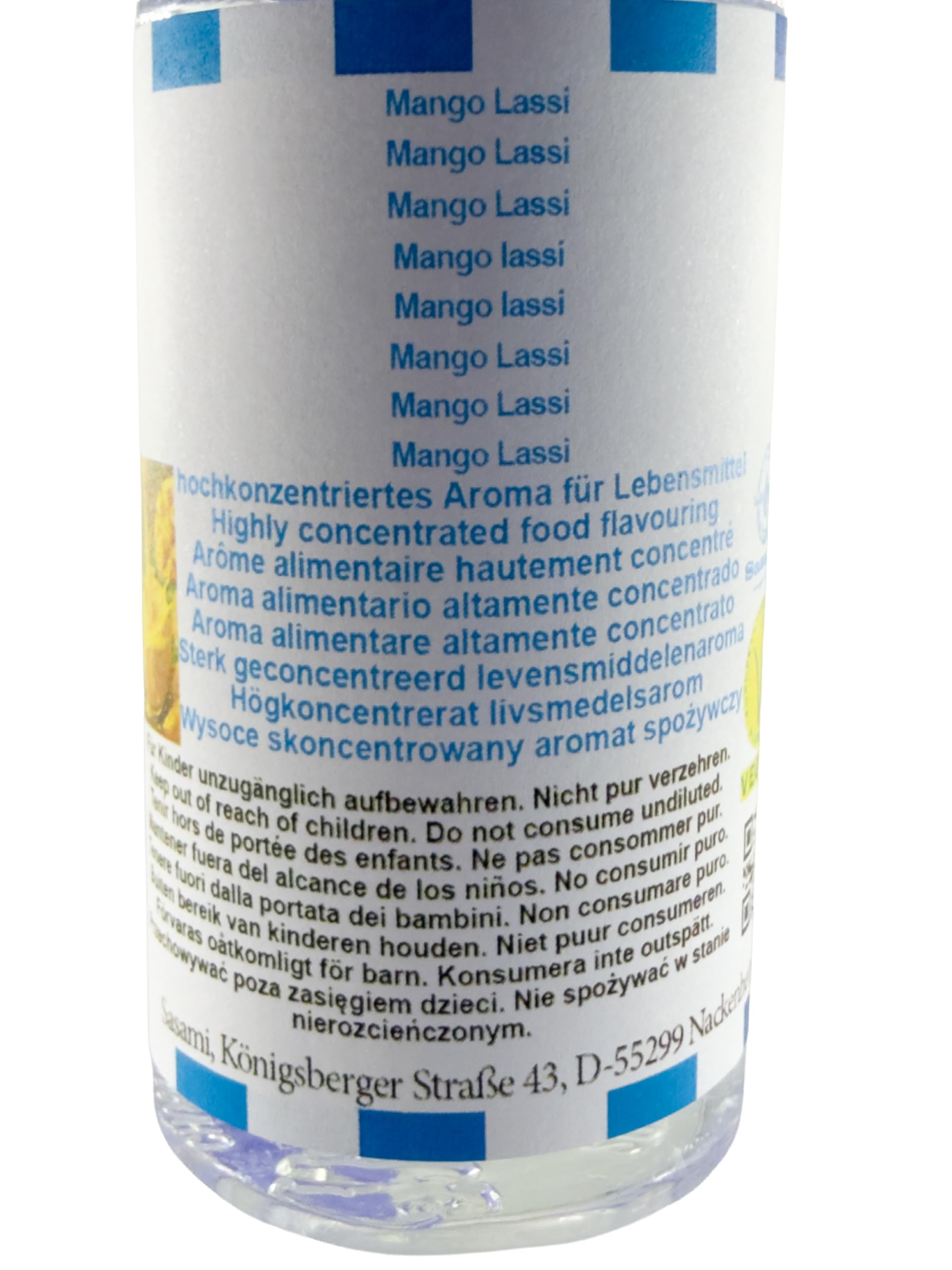 Mango Lassi Aroma Konzentrat - Vegan - Sasami - 100ml