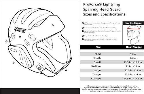 Miniatura 2 de ProForce Lightning KarateMartial Arts Sparring Headgear