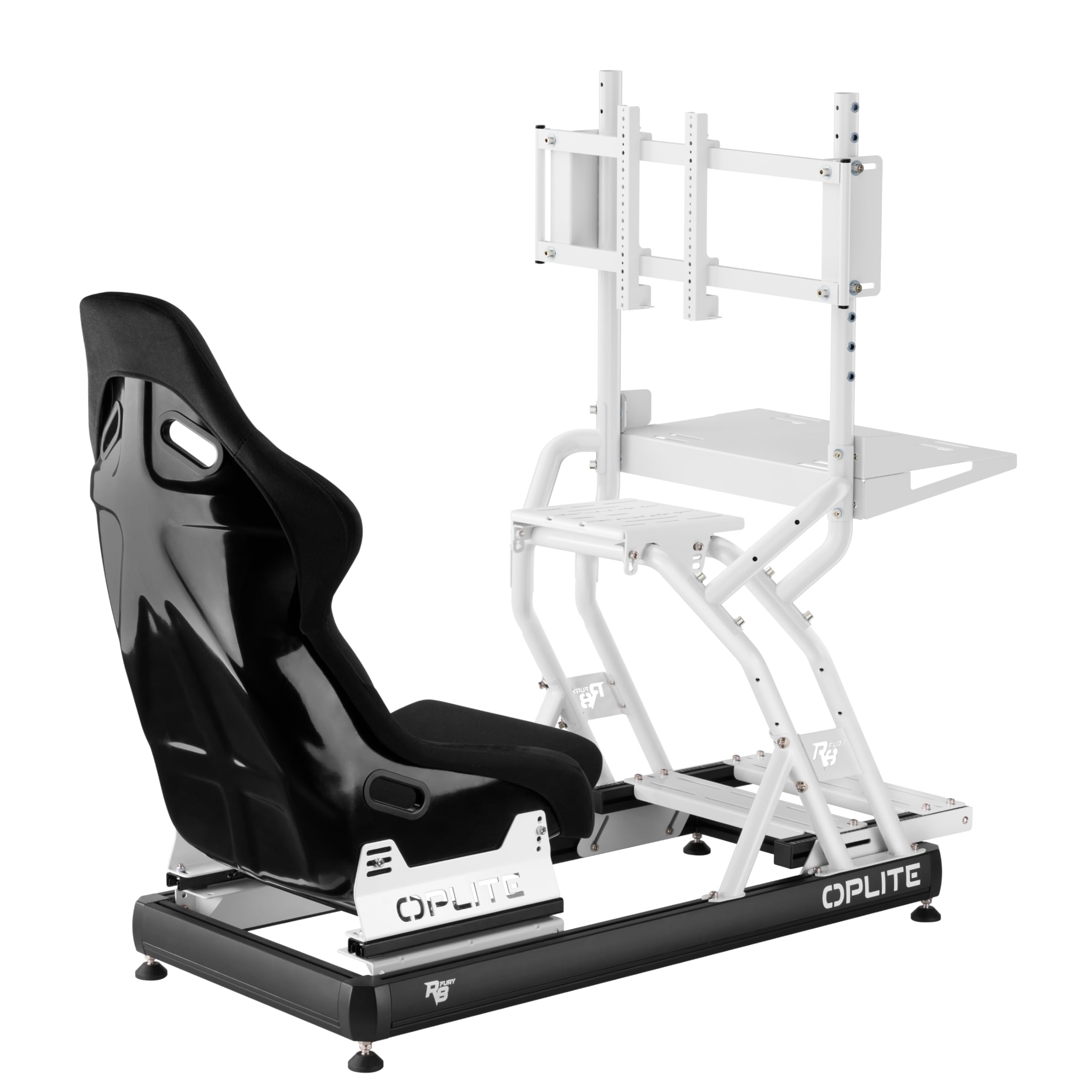 OPLITE - R8 CPU Holder White - Support Unité Centrale