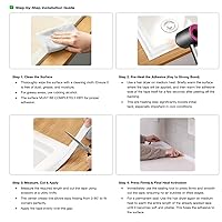 Vista 8 de Cinta de calafateo Fixmend, 3 rollos de cinta adhesiva impermeable, cinta de sellado para cocina, encimera, baño, fregadero, ducha, bañera