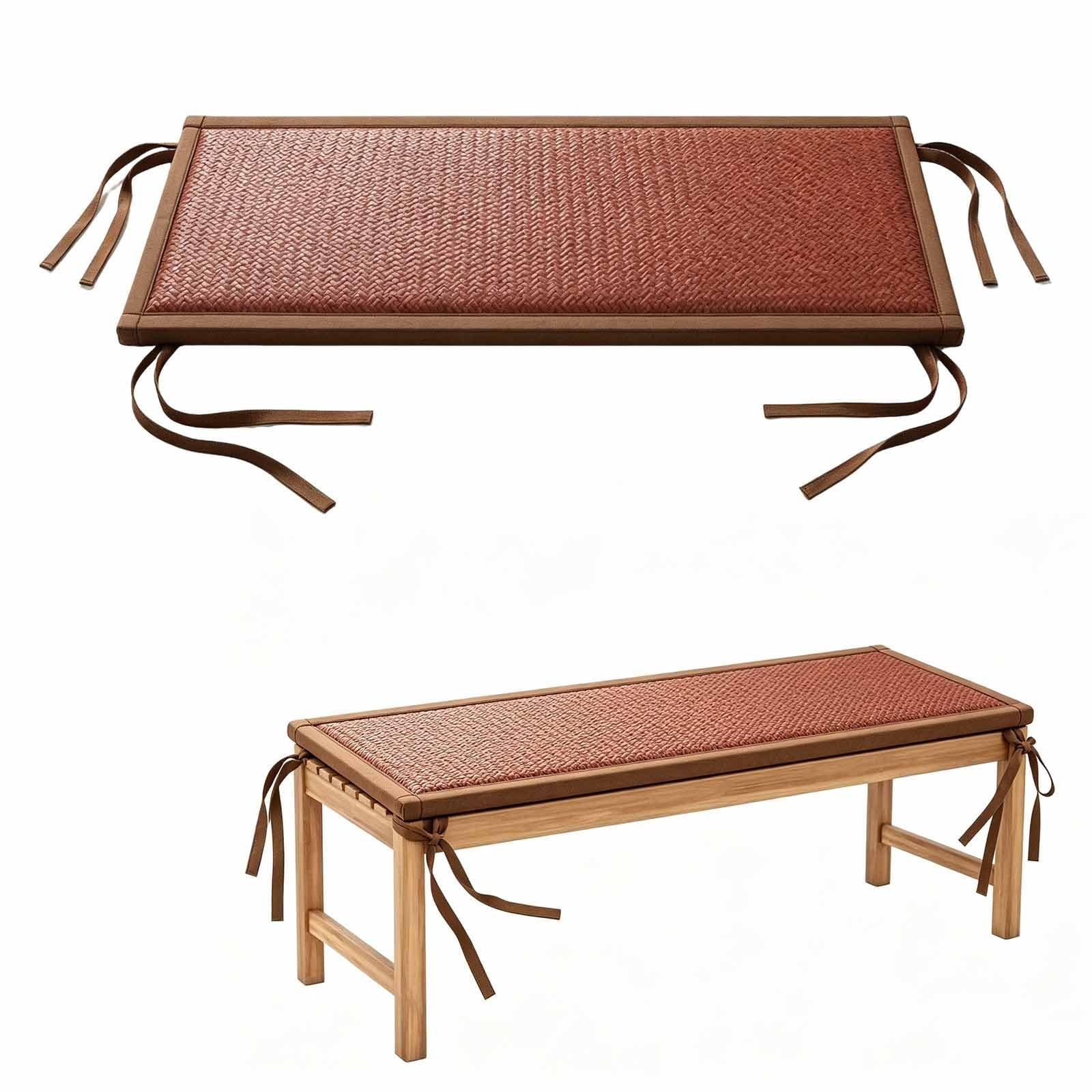Cuscino Per Panca Esterno 80-240cm Cuscini Per Divano Giardino Traspirante