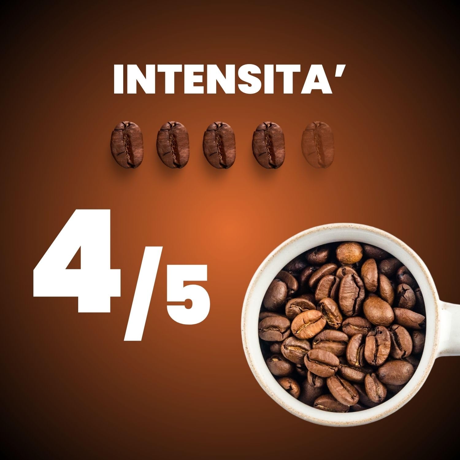 CAFFE' MOTTA Caffe in Grani 6 kg, Chicchi di Caffè Qualità Lounge Bar Espresso Classico Miscela Arabica e Robusta, Made in Italy (6 Confezioni da 1 kg)