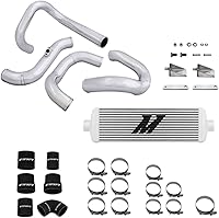 Vista 3 de Kit de intercooler de rendimiento Mishimoto MMINT-GEN4-10RG, se ajusta al Hyundai Genesis Coupe 2.0T 2010-2012, color dorado