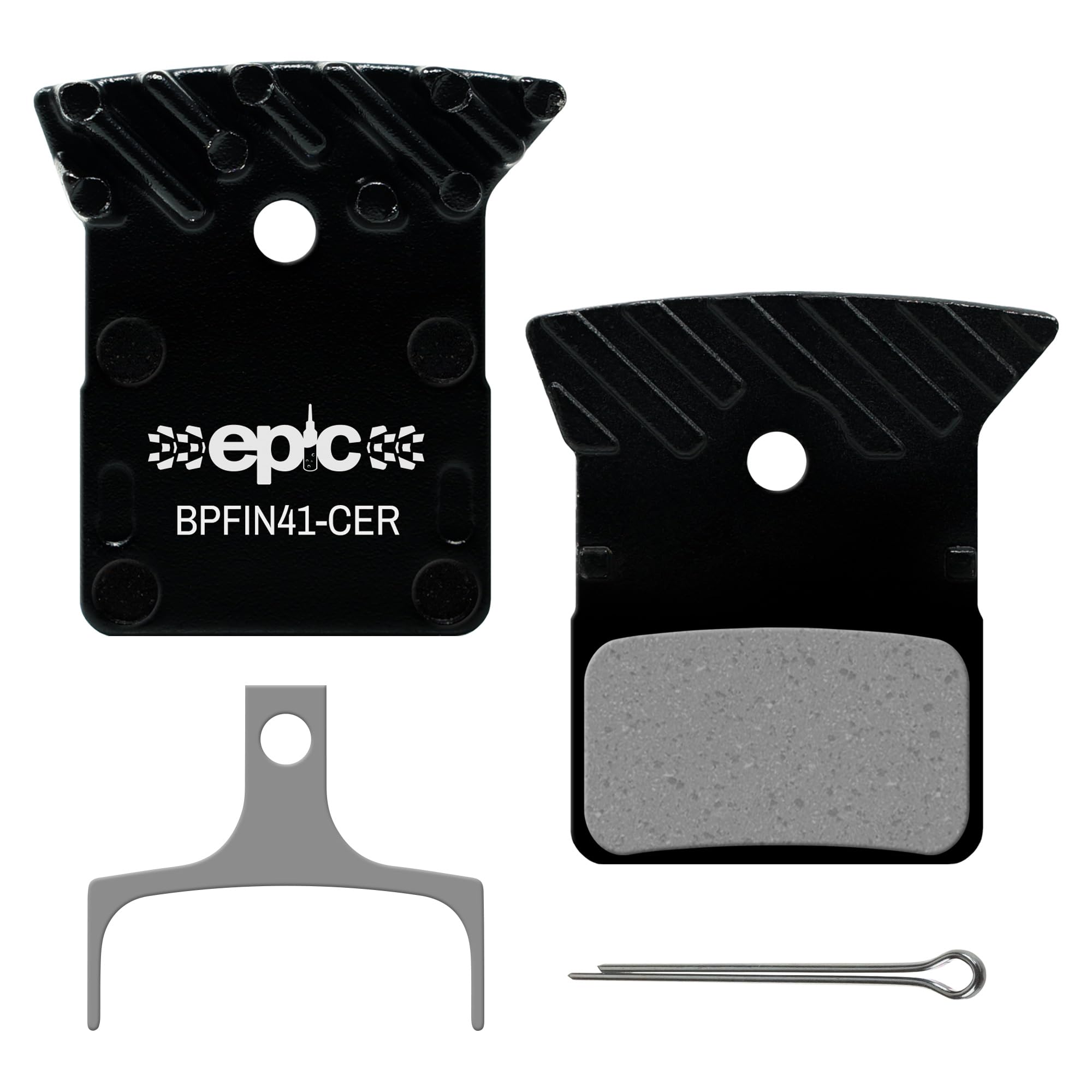 2 Paires De Plaquettes De Frein Vélo – Compatibles Shimano L05A/L03A/L04C/L04A, Avec Ailettes De Refroidissement