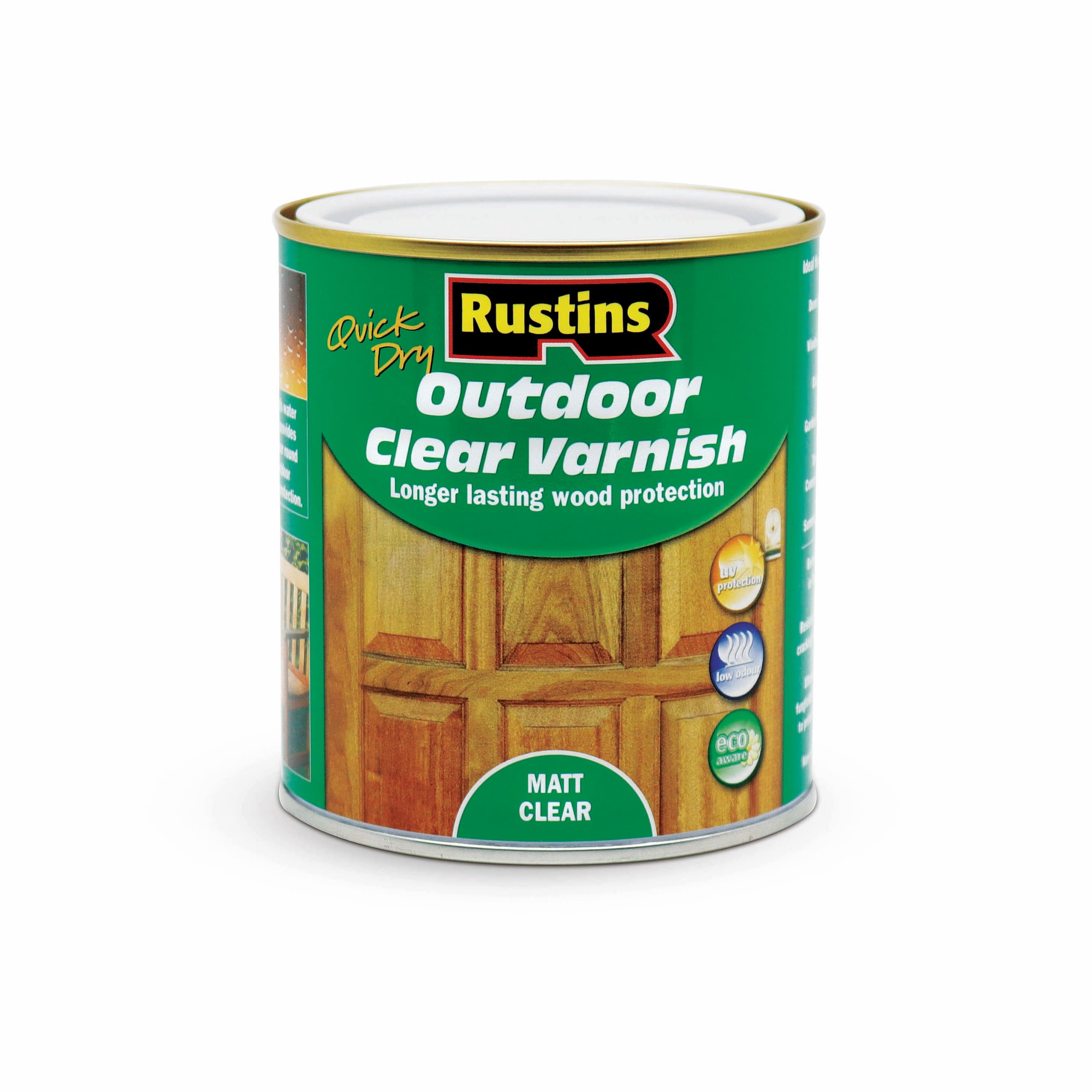 Quick Dry Outdoor Clear Varnish 500ml Matt