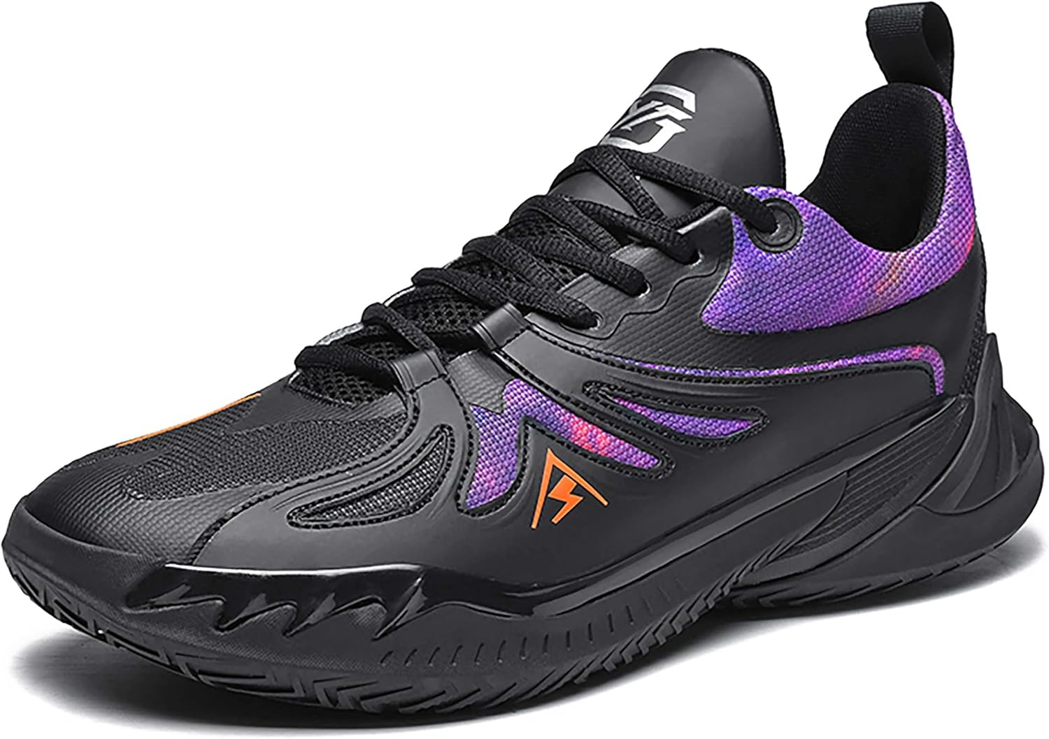 Men's Low-Top Basketball Shoes Non-Slip Breathable Cushioning Performance Sneakers