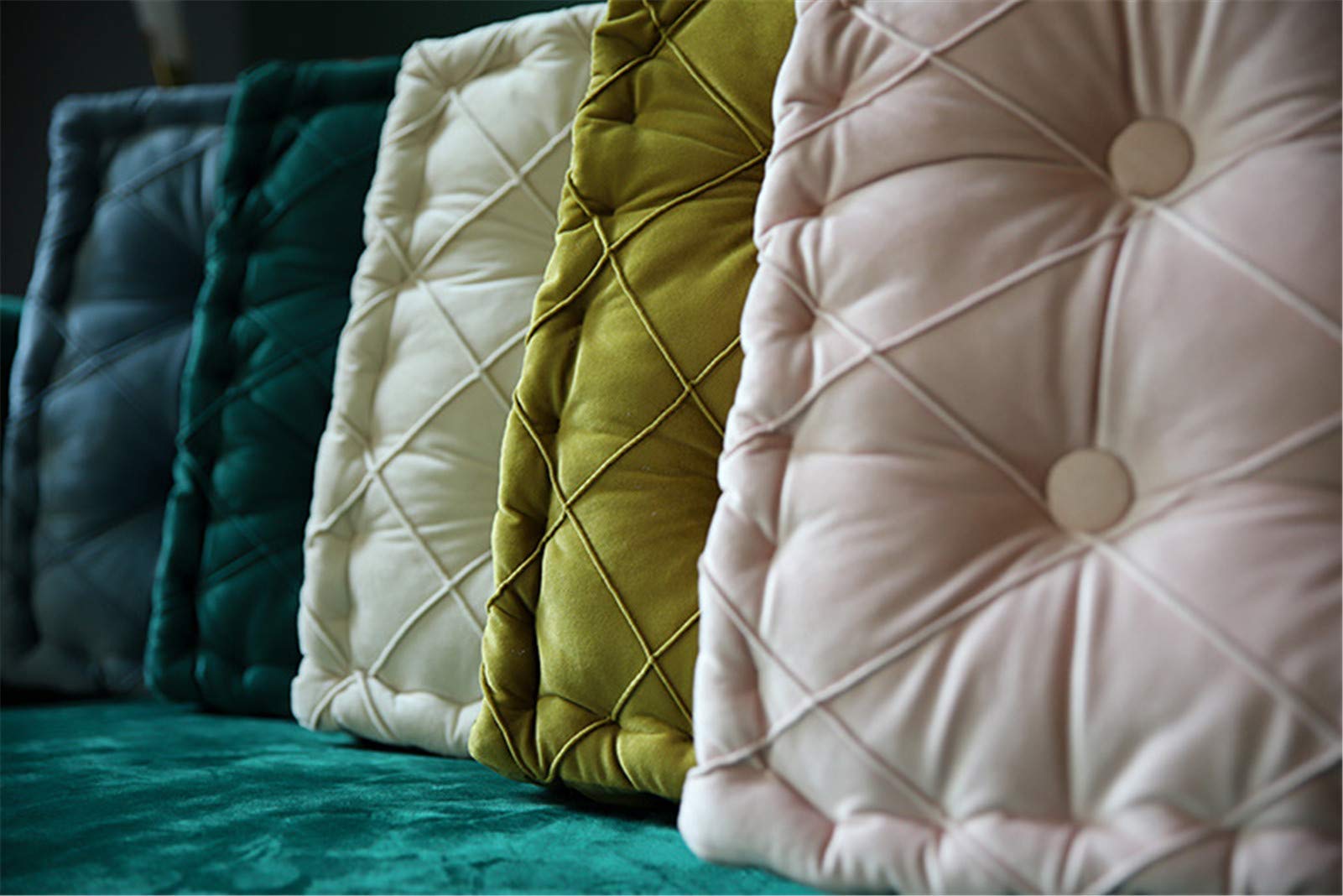 オリーブグリーンの刺繍座布団　4枚セット　美品 楽天市場】座布団 セット 4枚の通販