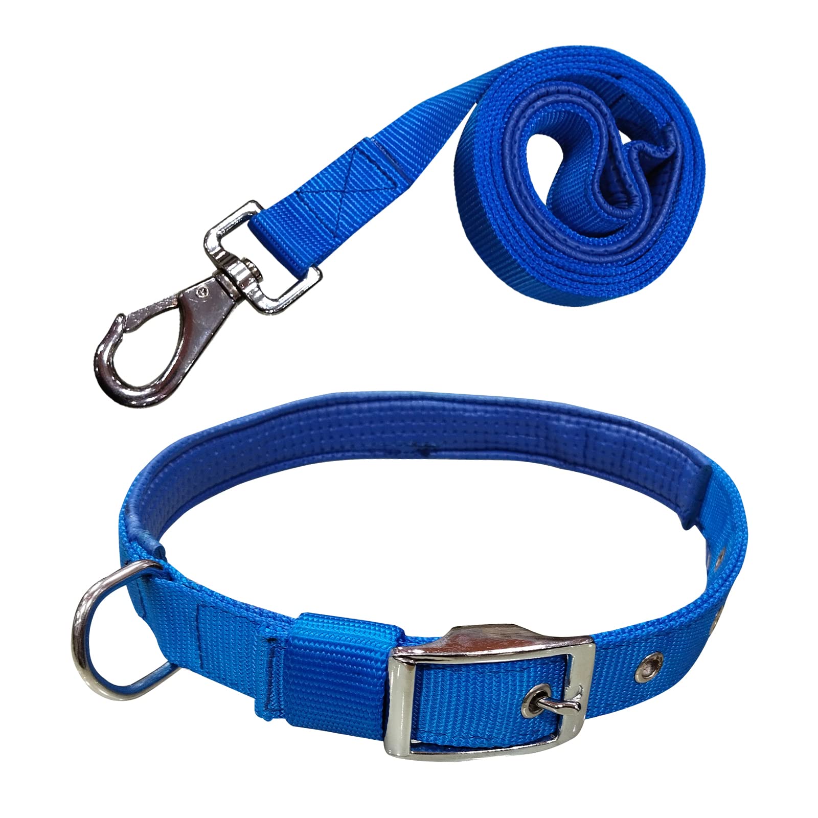 Emily Pets Belt and Leash Nylon with Padding Adjustable Nylon Sturdy & Fancy Pet Neck Belt for Dog (Strpa Width 1.4 Inch)(24 to 29 Inch Extra Large, Blue Color) (B0BKGCKW41) Amazon Price History, Amazon Price Tracker