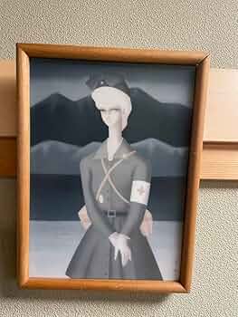 東郷青児、【ナース像】、希少な額装用画集より、新品額装付、状態良好 71JcNOUNxrL._UF350,350_QL50_.jpg