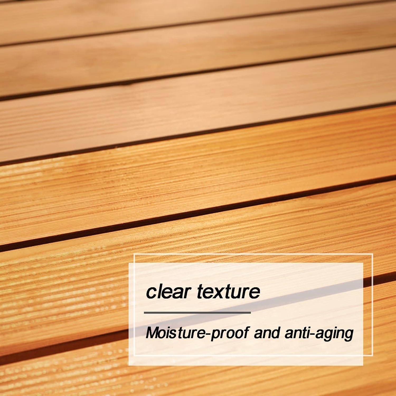 Heavy Duty Non-Slip Wooden Shower Mat | Customizable 90x90cm/36x36in | Safe Bathtub Mat for Indoor & Outdoor Use | Durable & Stylish Bathroom Accessory