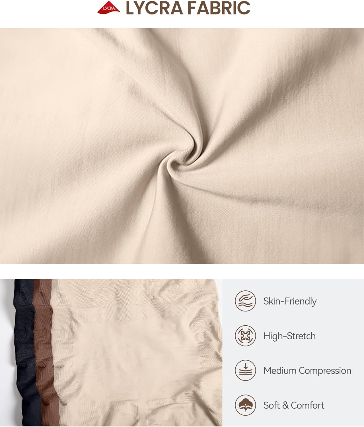 Strapless Shapewear Tummy Control Bodysuit for Women Underdress Seamless Full Body Shaper with Removable Straps - Image 6