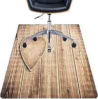 Vista 107 de Teal Hardwood Floor Desk Chair Mat, Painted Wood Board Horizontal Lines Birthdays Easter Holiday Print Backdrop Image, Protects Hardwood Floor Under