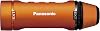 Panasonic HX-A1H-D Wearable Camera, Orange