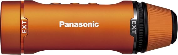 Panasonic HX-A1H-D Wearable Camera, Orange
