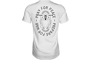 Pray for Peace, Prepare for War: A Graphic T-Shirt for Savage Tacticians