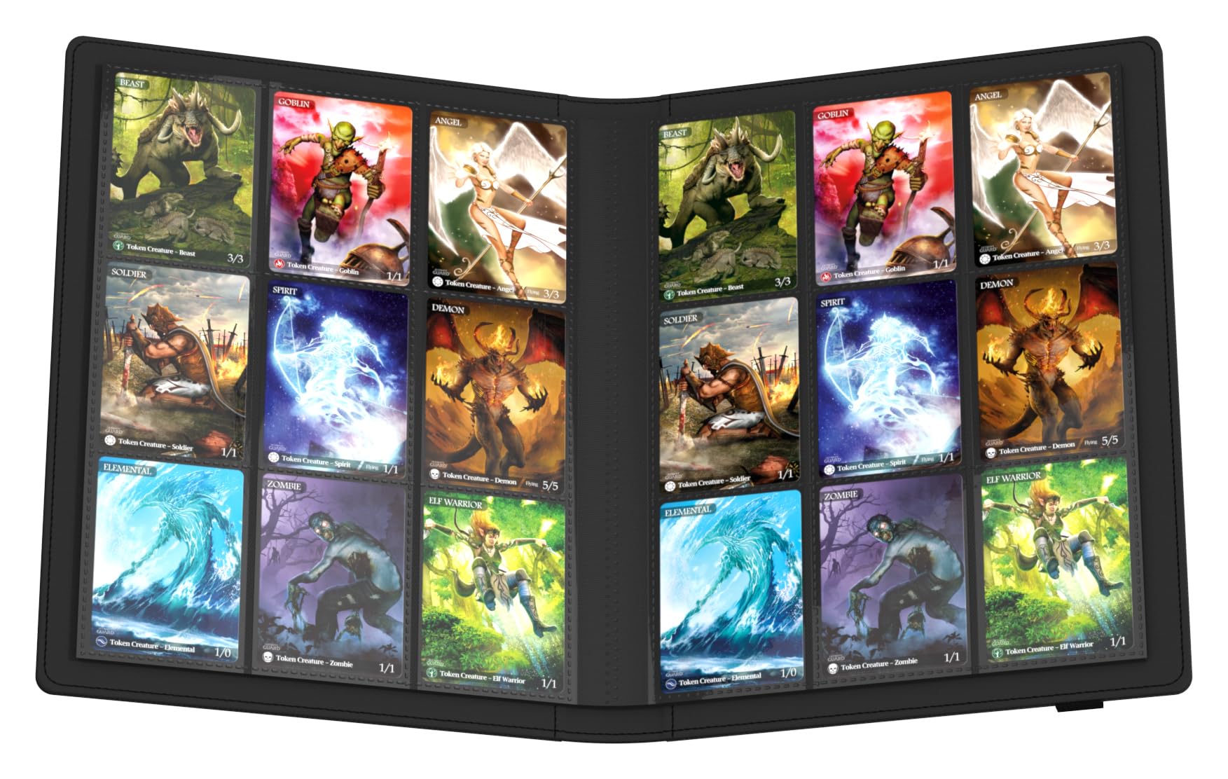 Ultimate Guard 9-kieszeniowy album XenoSkin Flexxfolio (czarny)