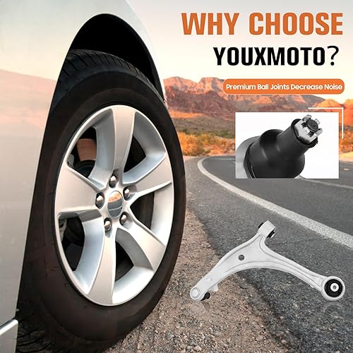 Miniatura 2 de Front Lower Suspension Control Arms for Honda Odyssey 2005 2006 2007 2008 2009 2010, with Front Sway Bar Link End