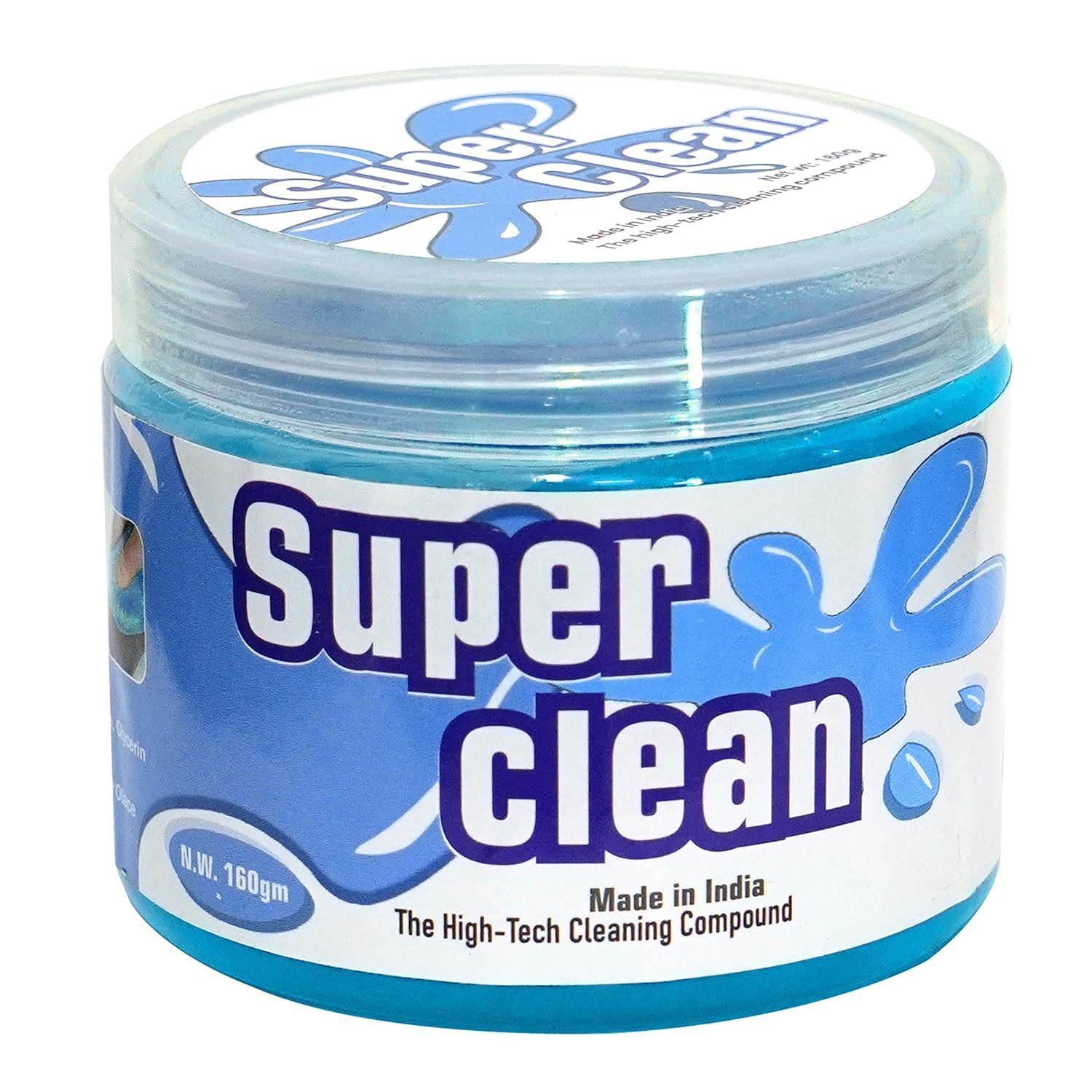 CLICKSWIFT® Super Clean Gel Cleaner for Car, Keyboard, Laptop & Electronics Reusable Cleaning Slime Putty for Car Vents, Gadgets,Home & Office Non-Toxic High-Tech Dust Remover 1 Pcs (Multicolour)-image-25