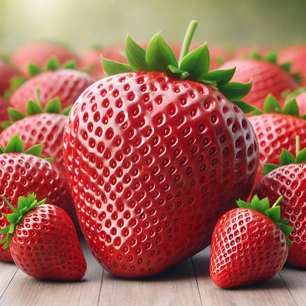 22Day Seeds: Seeds Fresca Strawberry/Everbearing/All Year Round/Non GMO/Heirloom