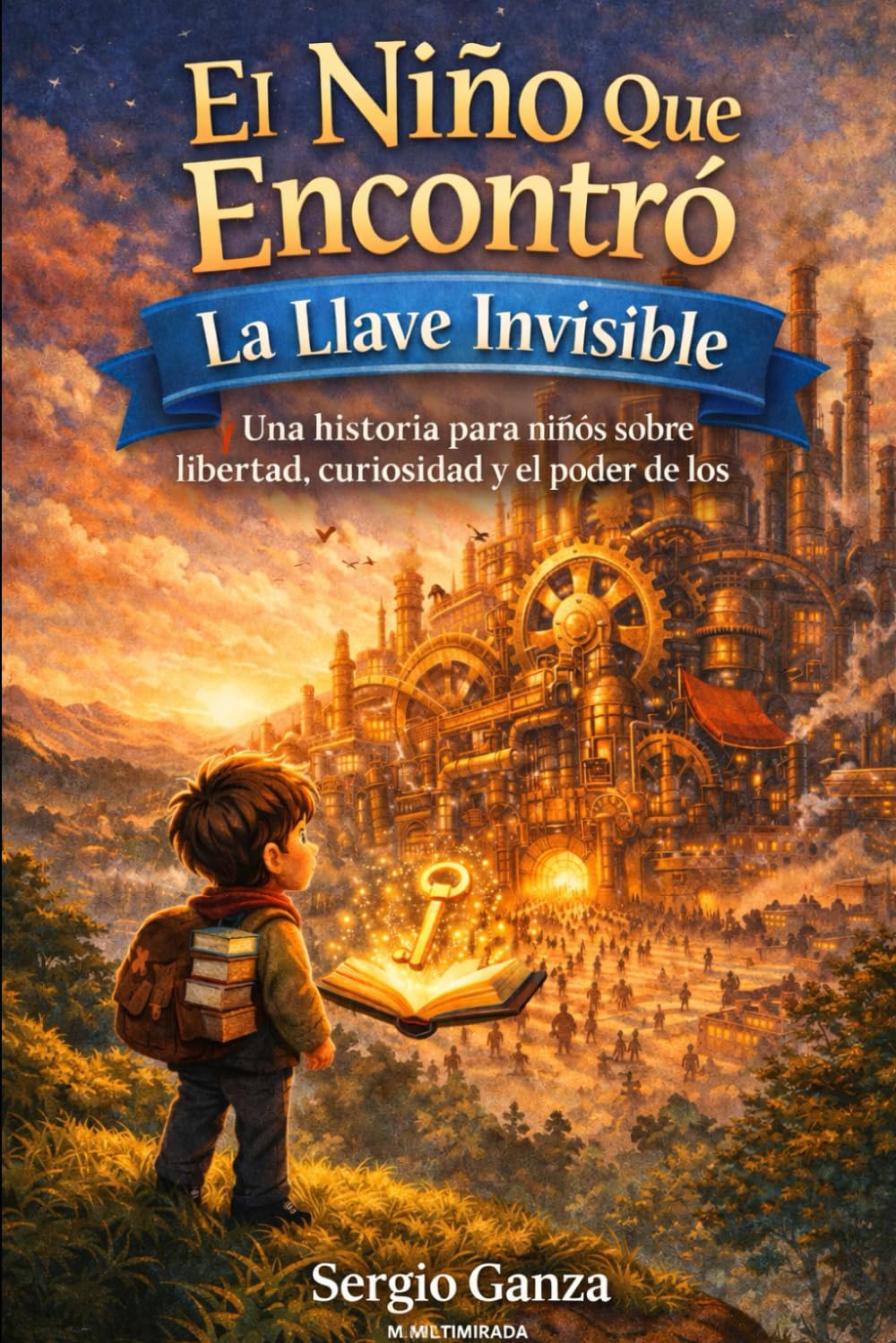 El niño que encontró la llave invisible: Una historia para niños sobre libertad, curiosidad y el poder de los libros