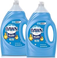 Dawn Ultra Dish Soap Refill, Original Scent, 56 Fl Oz Pack of 2 - 3X Grease Cleaning Power, Less Scrubbing