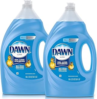 Dawn Dish Soap Ultra Dishwashing Liquid, Dish Soap Refill, Dish Detergent Liquid, Original Scent, 56 Fl Oz (Pack of 2)