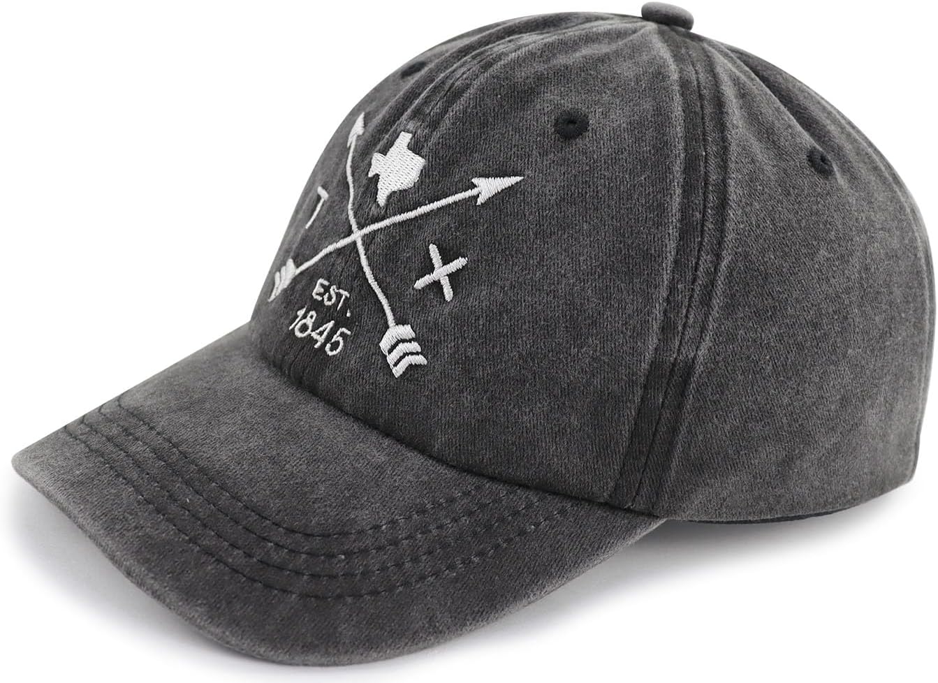 US, Texas, New York, California Hat for Men Women, Adjustable Cotton Embroidered Baseball Cap - Image 2