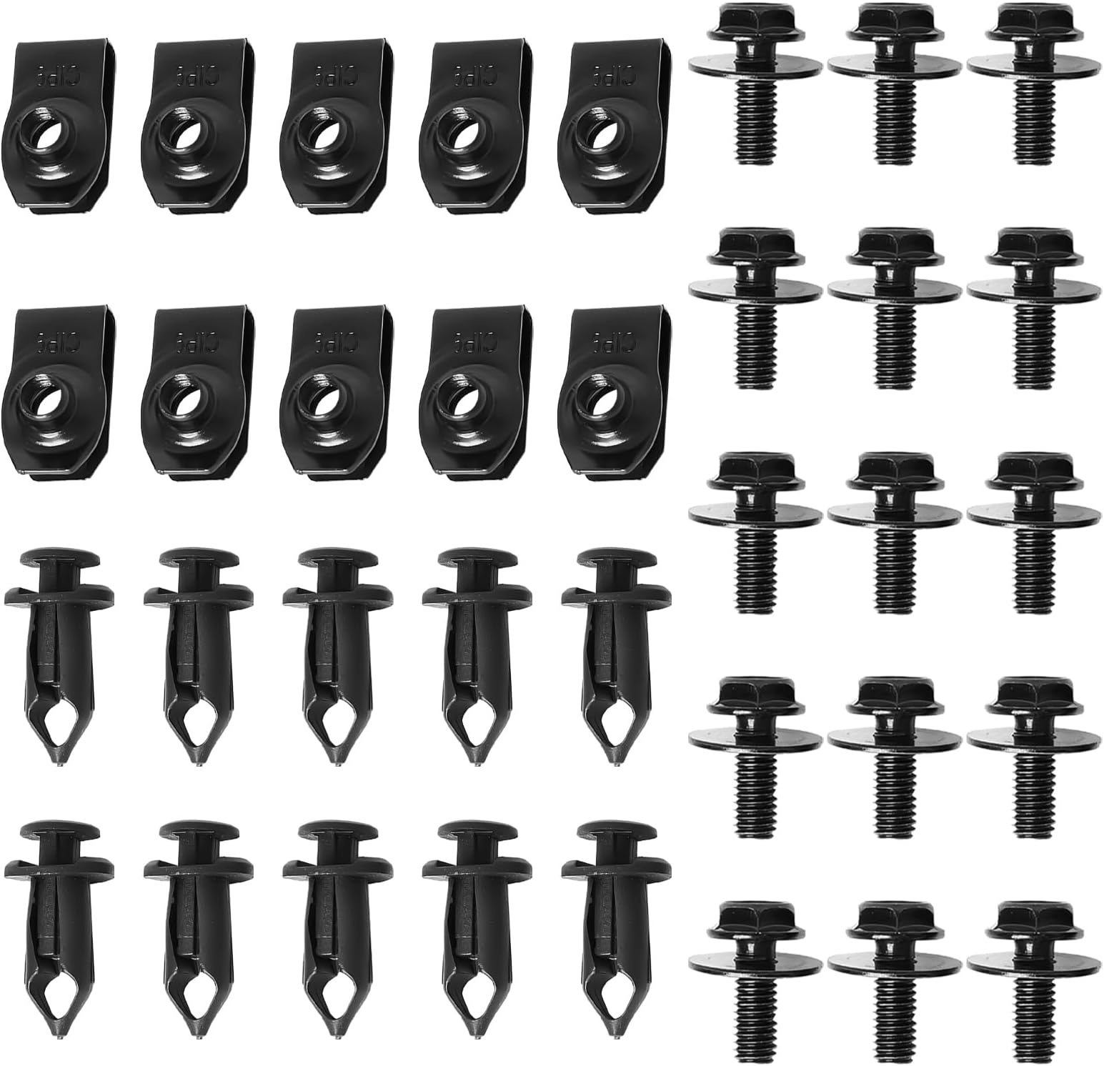 Toyota Body Parts 50-Piece Lexus/Toyota Splash Shield Fastener Kit - Foto 4