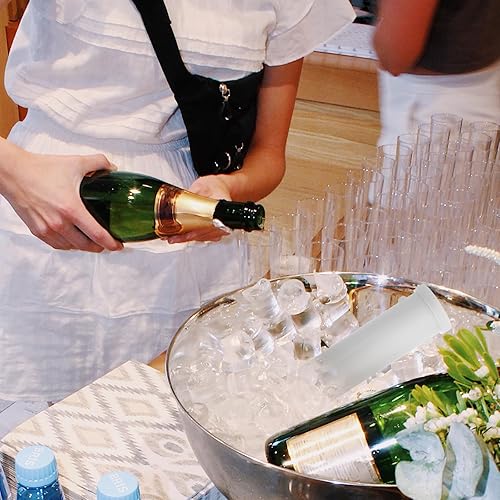 Miniatura 9 de Luxshiny Cajas de carámbanos de silicona moldes de silicona para paletas de helados, moldes de paletas de hielo, caja de almacenamiento de columna