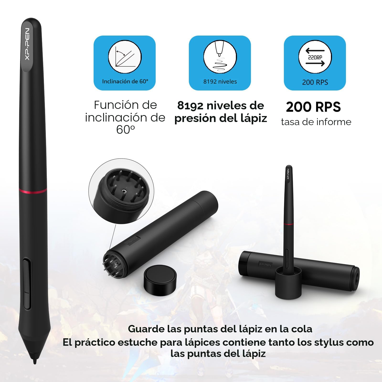 Amazon.com: XPPen Artist 22R Pro - Tableta gráfica de computadora