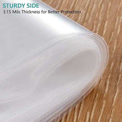 Miniatura 5 de joybest Bolsas de plástico de polietileno con cierre resellable de 5 x 7 pulgadas (1000 unidades) - Bolsas de polietileno con cierre resellable con