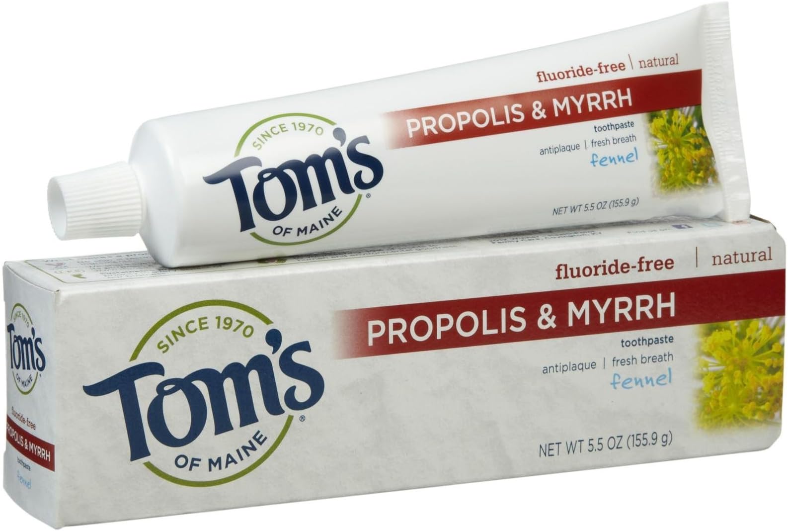 Kingfisher Natural Fennel Toothpaste 100ml Fluioride Free